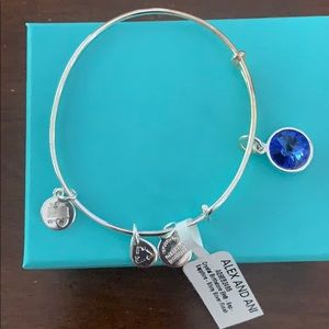 Sapphire charm bracelet